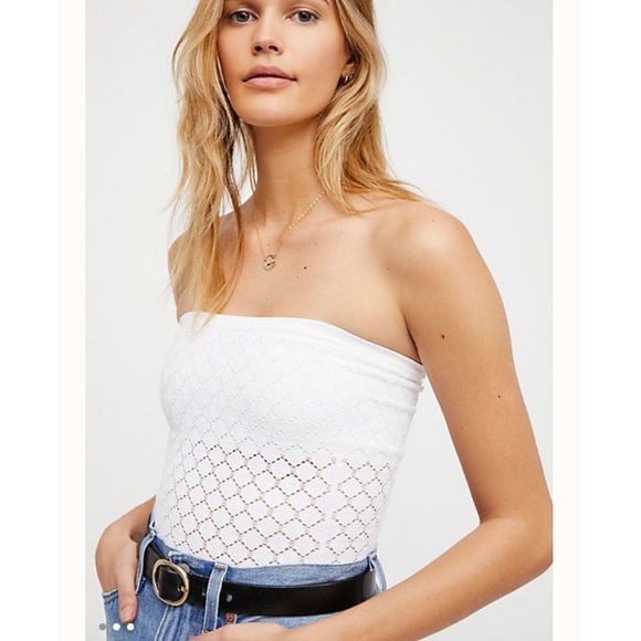 Free People Tops - BNWT Intimately FP Honey Textured Tube